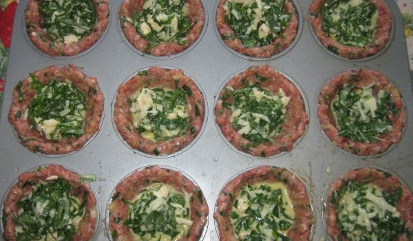 Кошнички от кайма с лапад и сирена