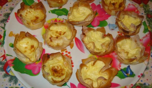 Кошнички със сирене и яйца