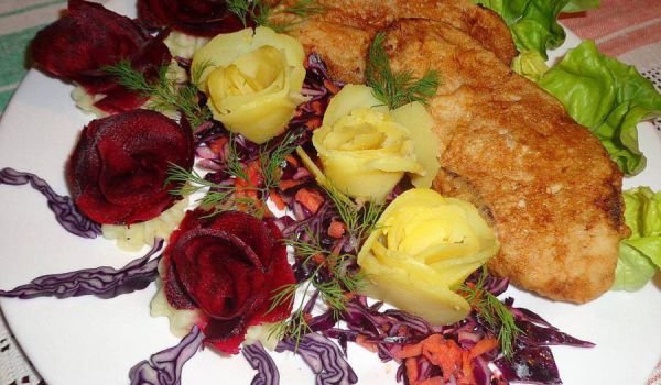Котлети от акула в панировка от белтък