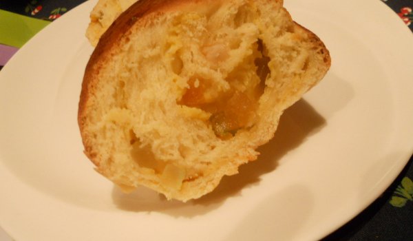 Козуначени топки с локум