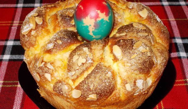 Козунак с домашни продукти