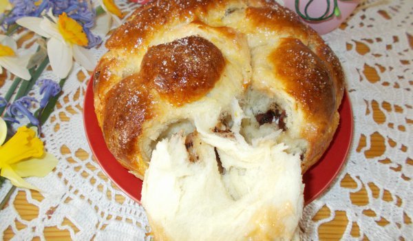 Козунак с лимонови резанки