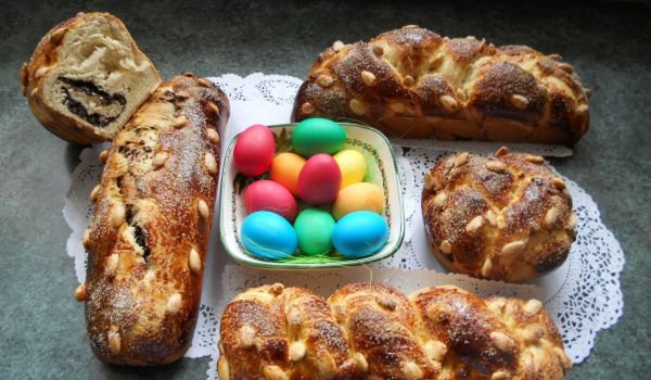 Козунак с маскарпоне