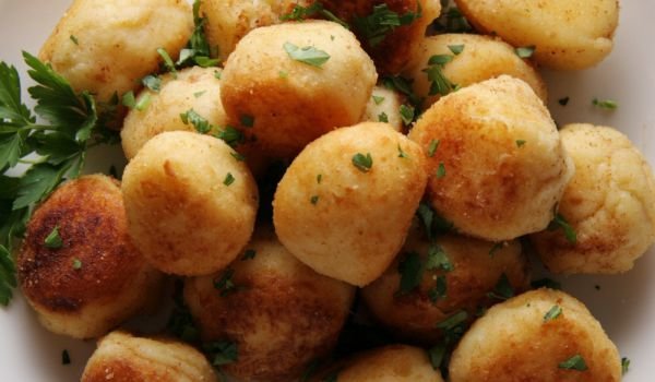 Крапфени от пресни картофи