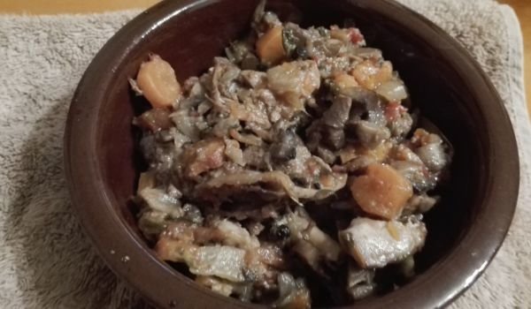 Крехко зайче с гъби