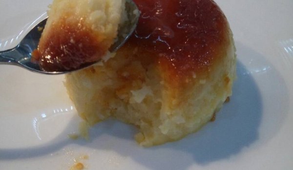Крем карамел с ориз