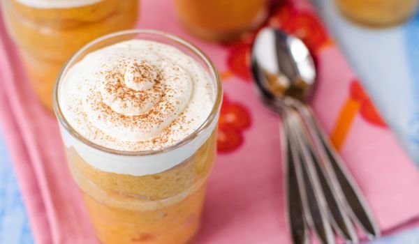 Крем от тиква с прясно мляко