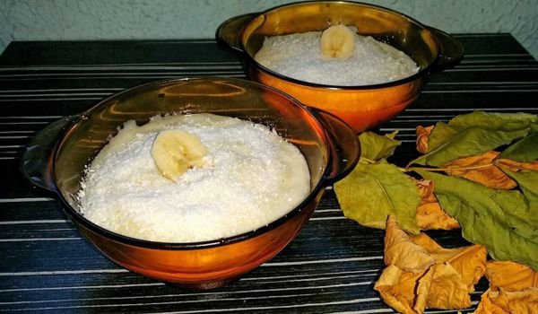 Крем с кокос и банани