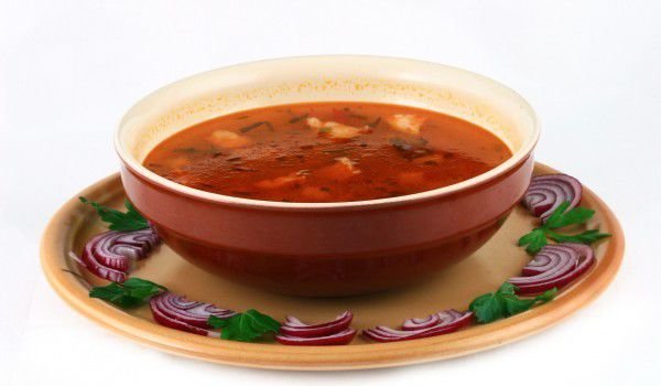 Крем супа от тиквички и домати