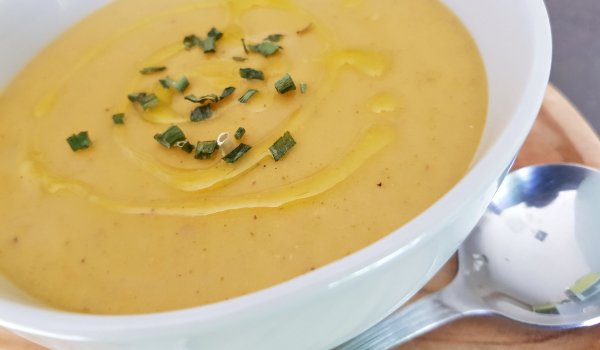Кремсупа от грах и броколи