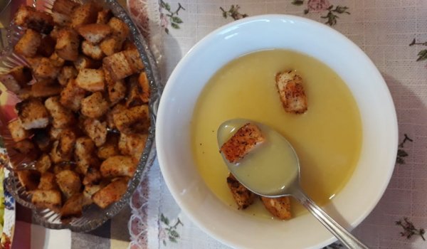 Кремсупа от картофи и броколи