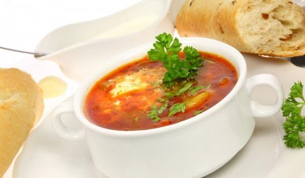Кремсупа от картофи и домати