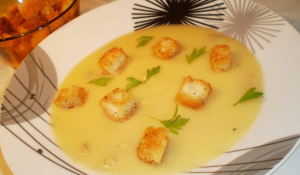 Кремсупа с гъби