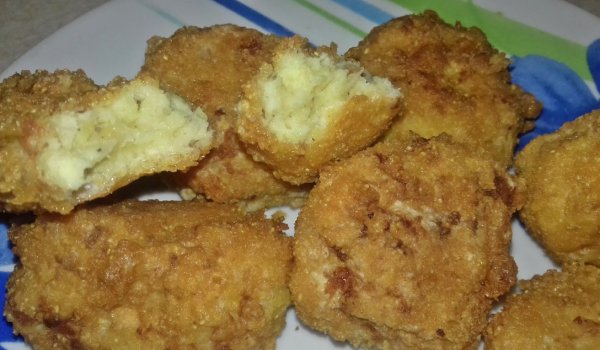 Крокети от картофи с Бешамел