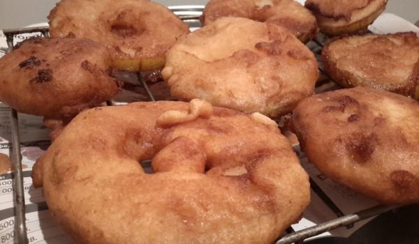 Круши с оризова панировка