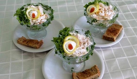 Кулинарен коктейл от пиле