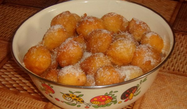 Къпани Бухти с кисело мляко
