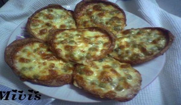 Купички от салам с плънка