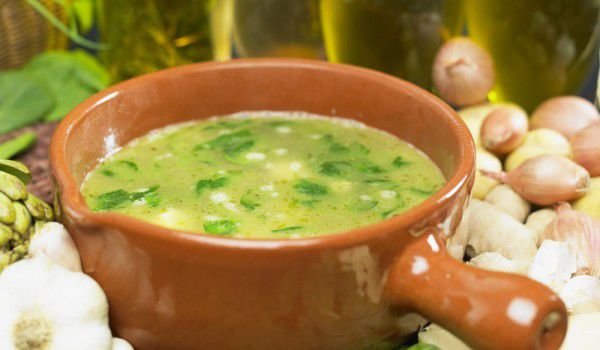 Курбан чорба от агнешки главички