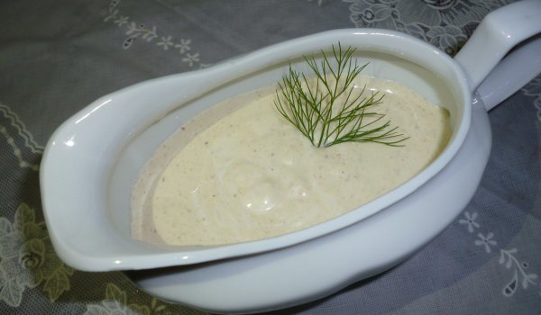 Къри дресинг за салата
