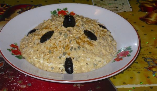 Къри хайвер с яйца