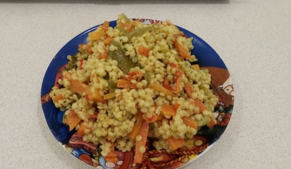 Кускус с пъстри зеленчуци