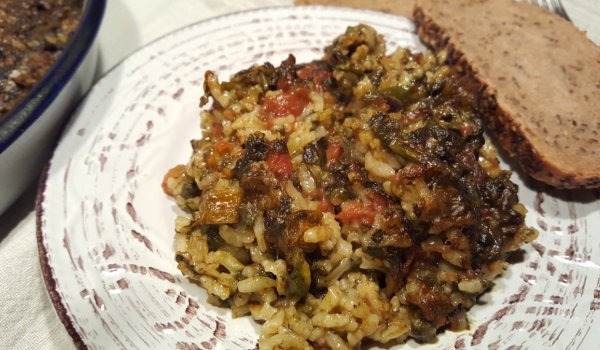 Лапад с Ориз и Домати
