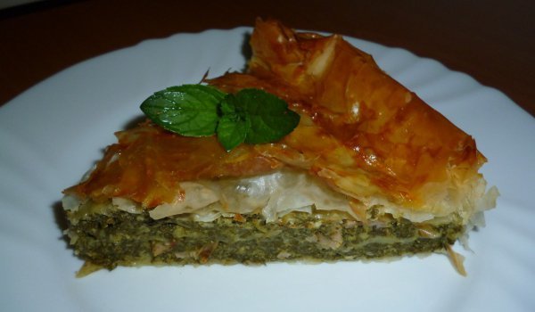 Лападник със сирене и шунка