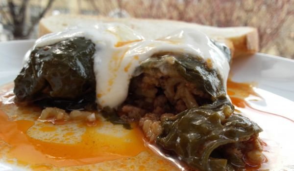 Лападови сармички на фурна