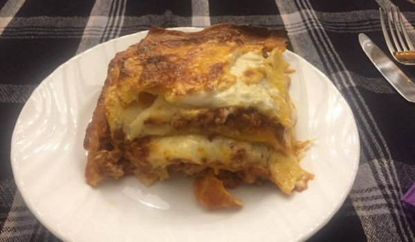 Лазаня с домашно приготвени кори