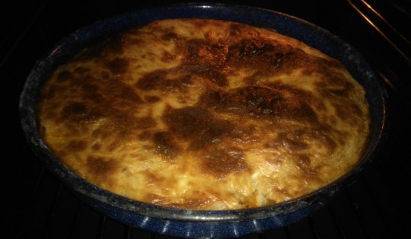 Лазаня с кори за баница и кайма