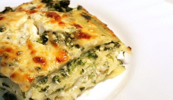 Лазаня с моркови и праз