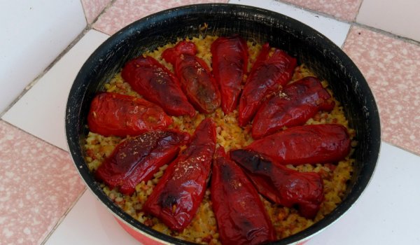 Лелините пълнени чушки с ориз