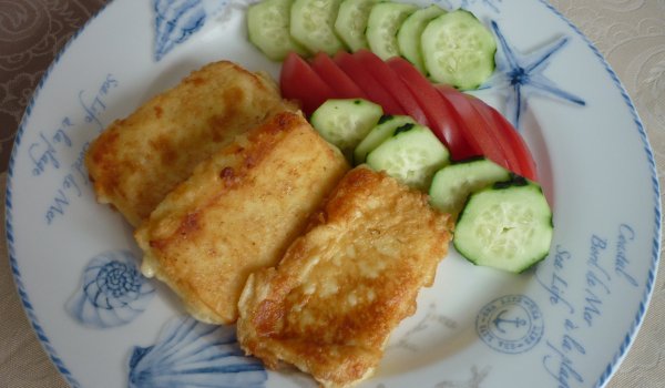Лесен кашкавал пане