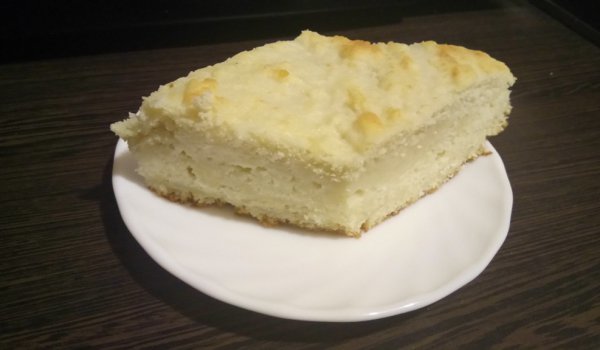 Лесен кекс с крема сирене