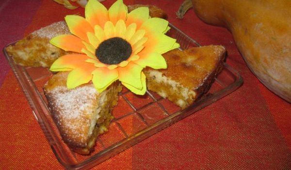 Лесен сладкиш с тиква и орехи