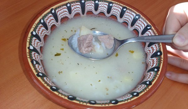 Лесна супа със свинско