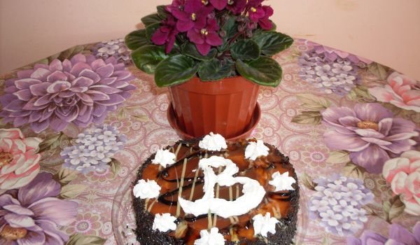 Лесна торта с готови блатове