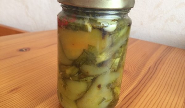 Лесни чушки рибки за зимата