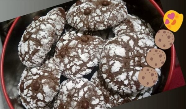 Лесни напукани какаови сладки