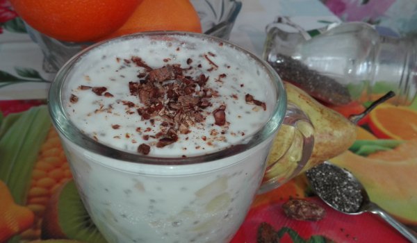 Лесно кремче с круша и чия