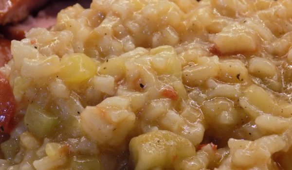 Лесно ризото със зеленчуци