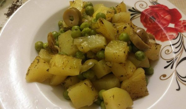 Лесно зеленчуково ястие на фурна