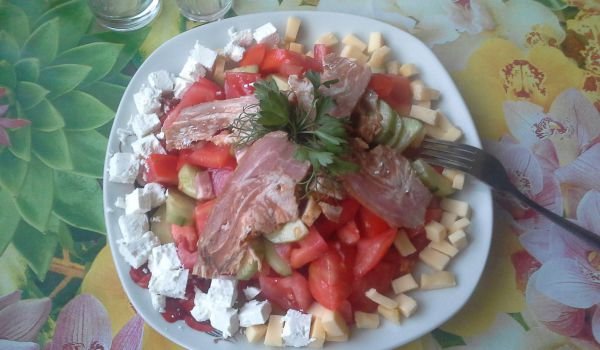 Лятна мешана салата