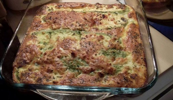 Лятна вегетарианска запеканка