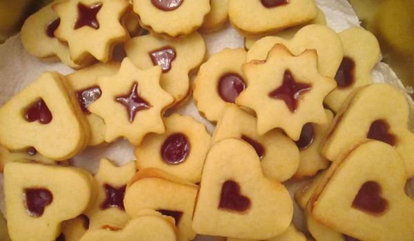 Линцерови сладки със сладко от сливи