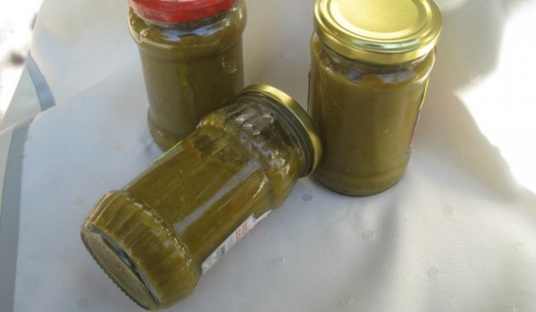 Лютеница от зелени домати