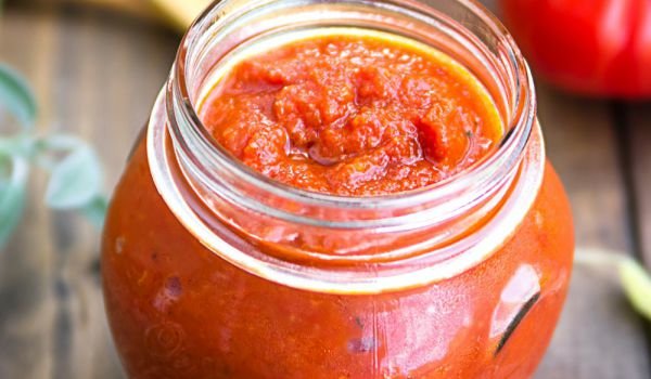 Лютеница с пюре от тиква