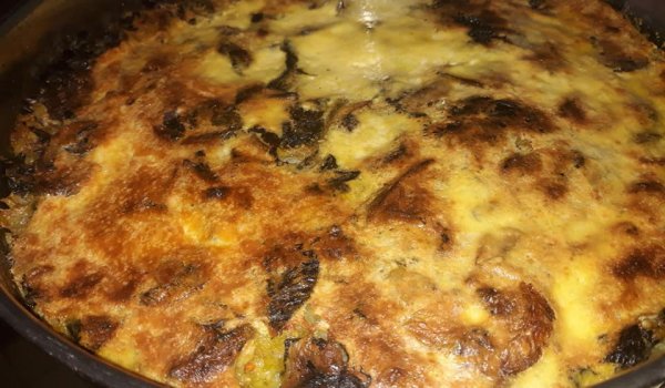 Лобода с печурки и ориз във фурна