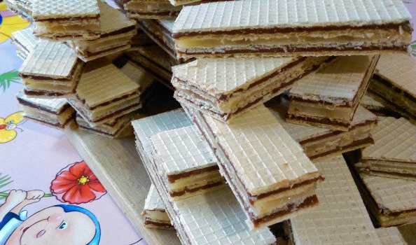 Локумени вафлички с тахан халва